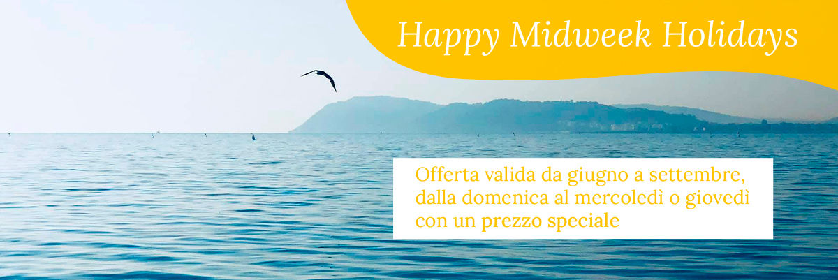 Happy midweek holidays all'hotel Parco di Riccione